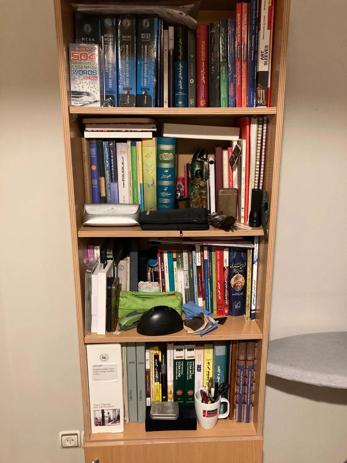 کتابخانه ام دی اف mdf|کتابخانه، شلف، قفسه‌های دیواری|تهران, امانیه|دیوار