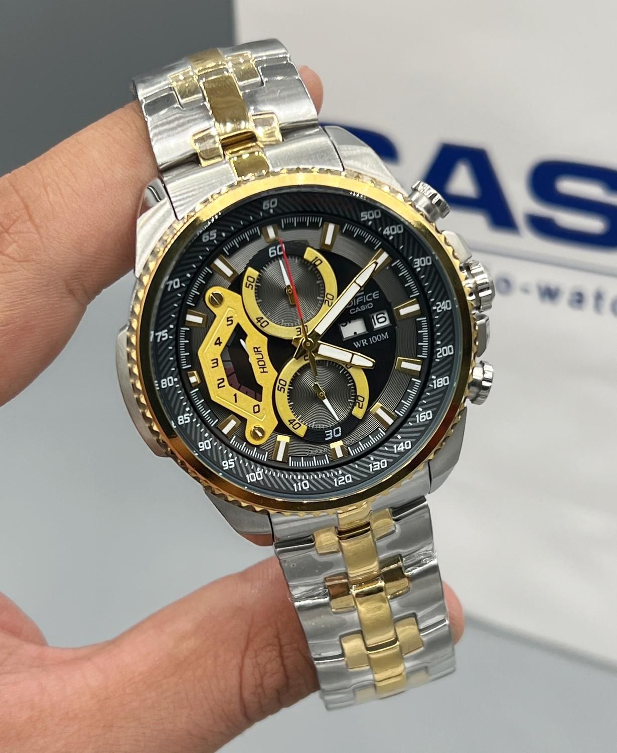 کاسیو ادیفایس کرنوگراف موتور اصل ژاپن casio|ساعت|تهران, پامنار|دیوار