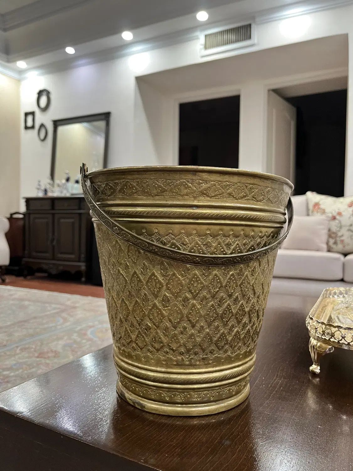 سطل برنجی|صنایع دستی و سایر لوازم تزئینی|تهران, تهرانسر مرکزی|دیوار