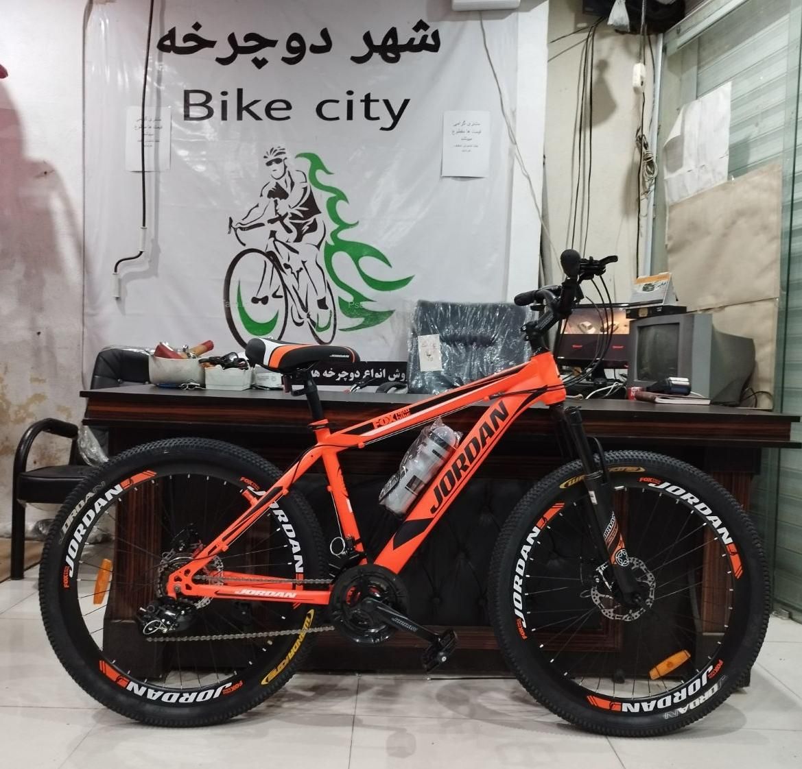 دوچرخه 26 مارک جردن 24 دنده تمام حرفه ای|دوچرخه، اسکیت، اسکوتر|ایلام, |دیوار