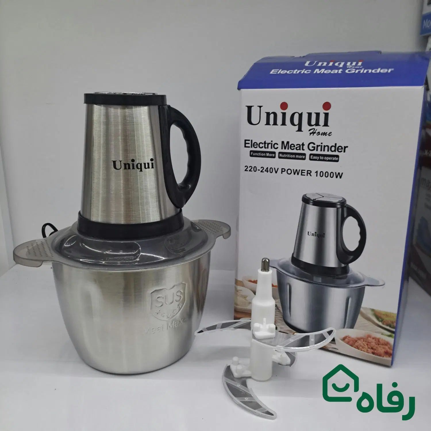 خردکن کاسه استیل یونیک و پاناسونیک ژاپنی + ارسال|خردکن، آسیاب، غذاساز|مشهد, شهید آوینی|دیوار