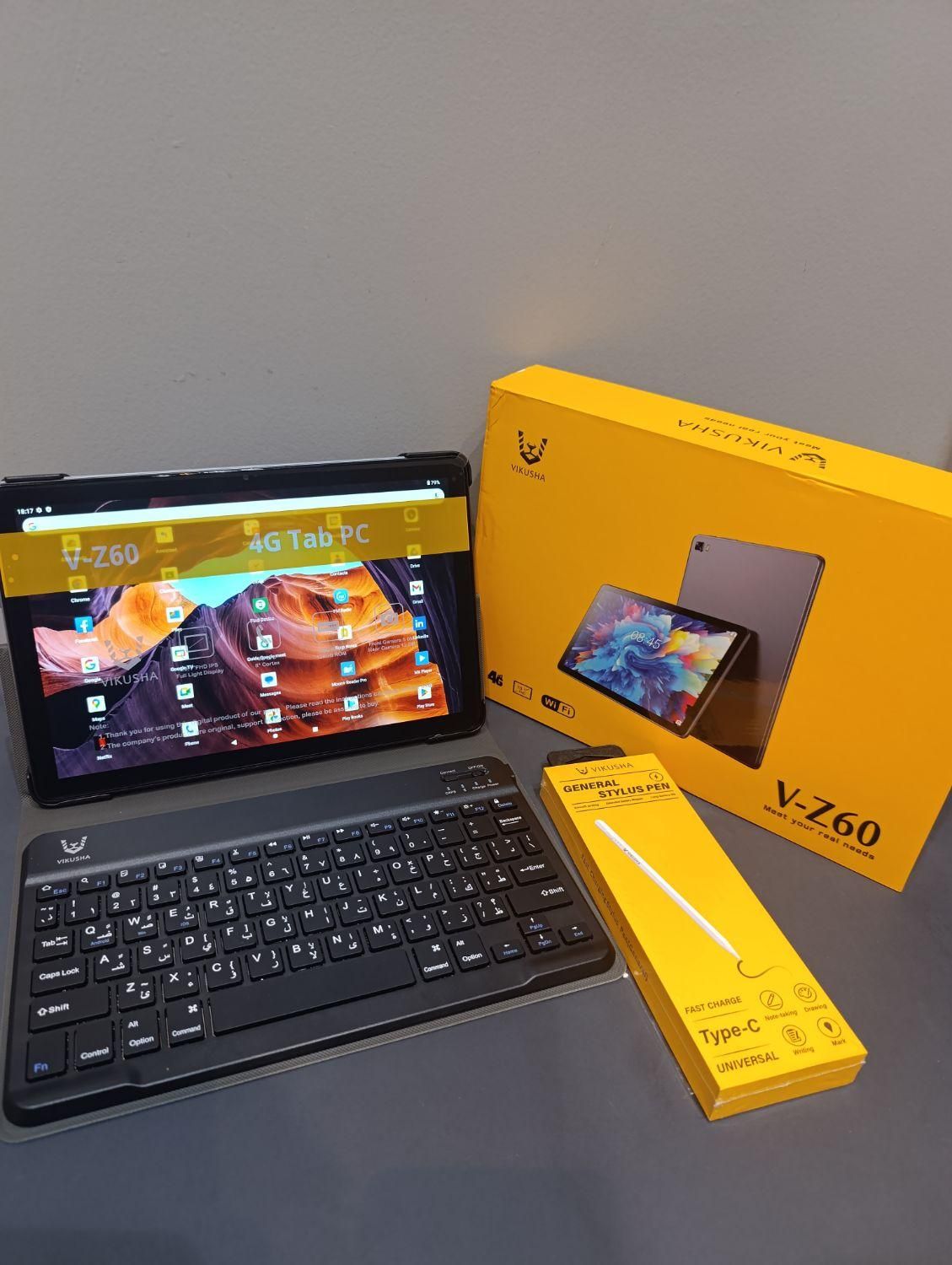 تبلت vikusha v-z60 گیمینگ رام 12، 10اینچ آکبند|تبلت|تهران, فدک|دیوار