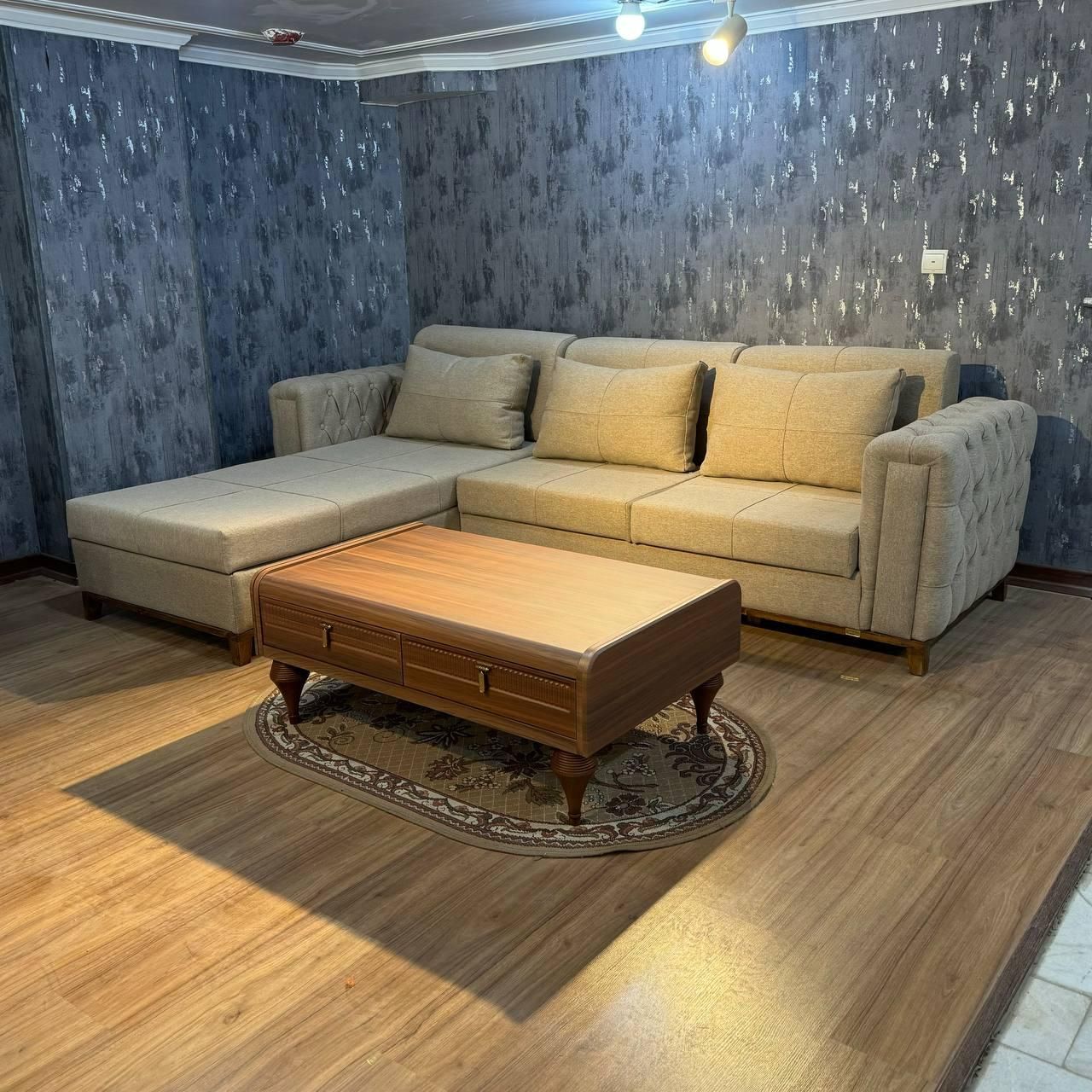 کمجا مبل ال ۴ حالته|مبلمان خانگی و میز عسلی|یزد, |دیوار