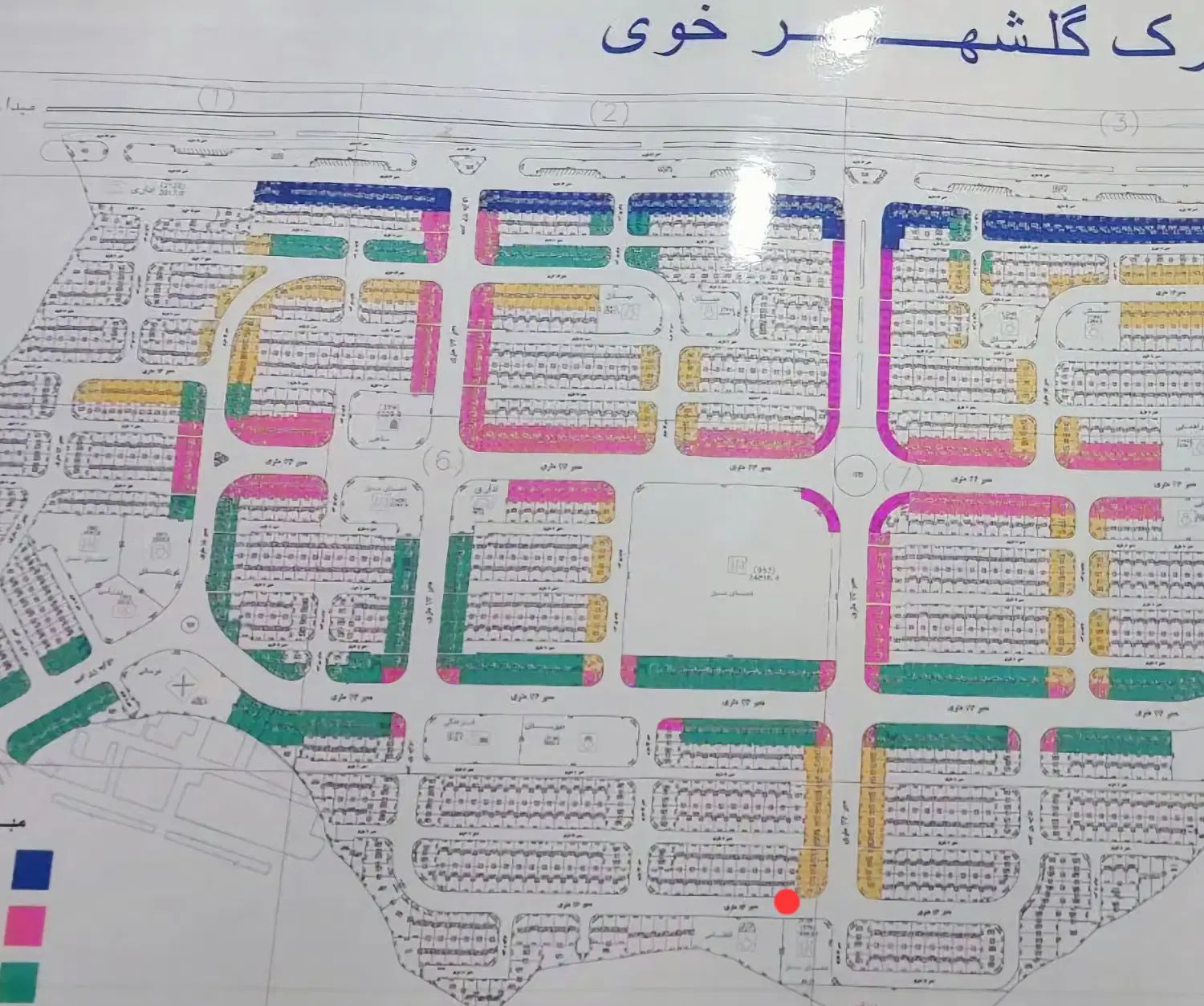 فروش قطعه زمین در شهرک گلشهر شهرستان خوی|فروش زمین و ملک کلنگی|خوی, |دیوار