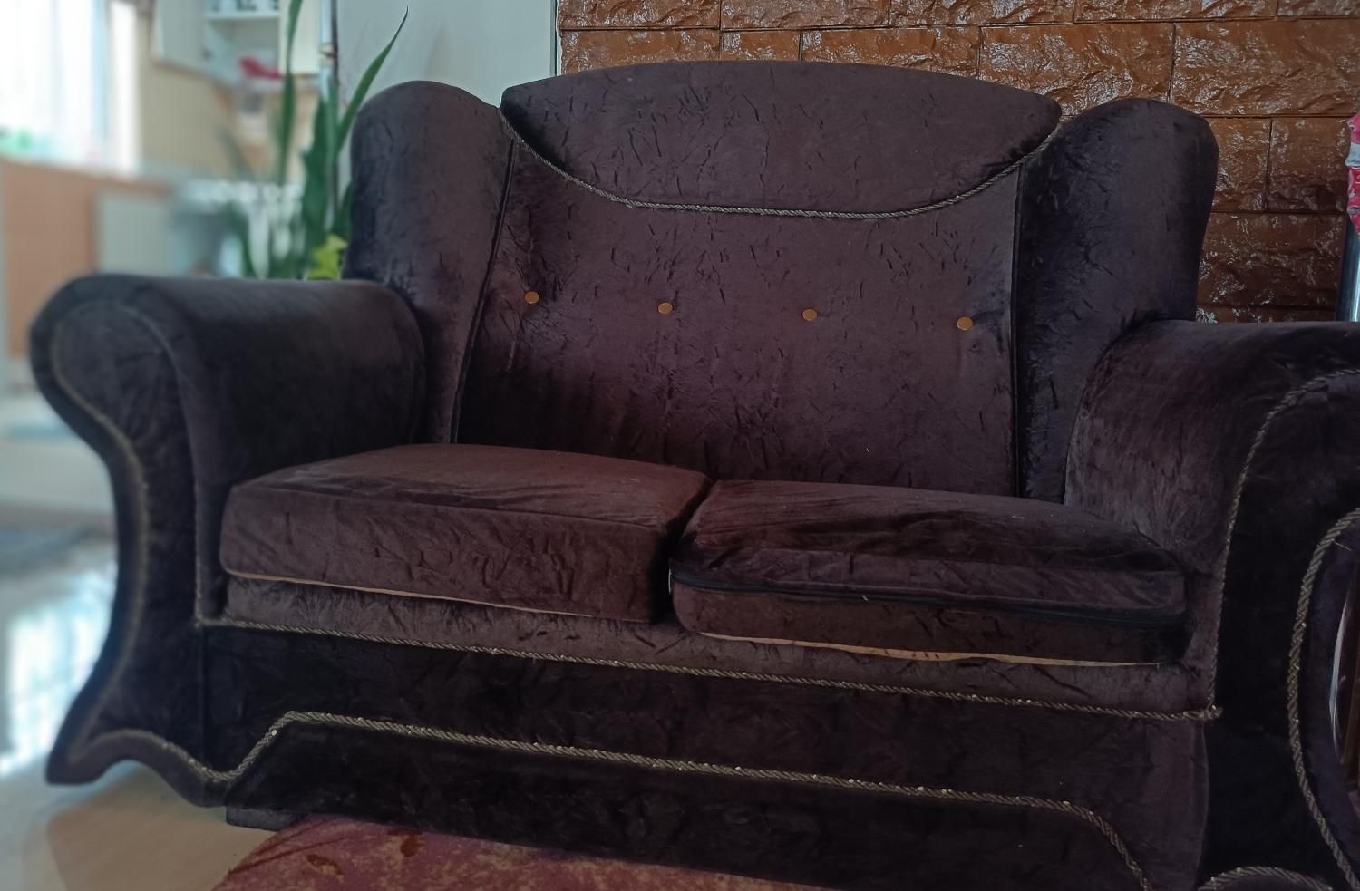 مبل هفت نفره راحتی|مبلمان خانگی و میز عسلی|چمستان, |دیوار