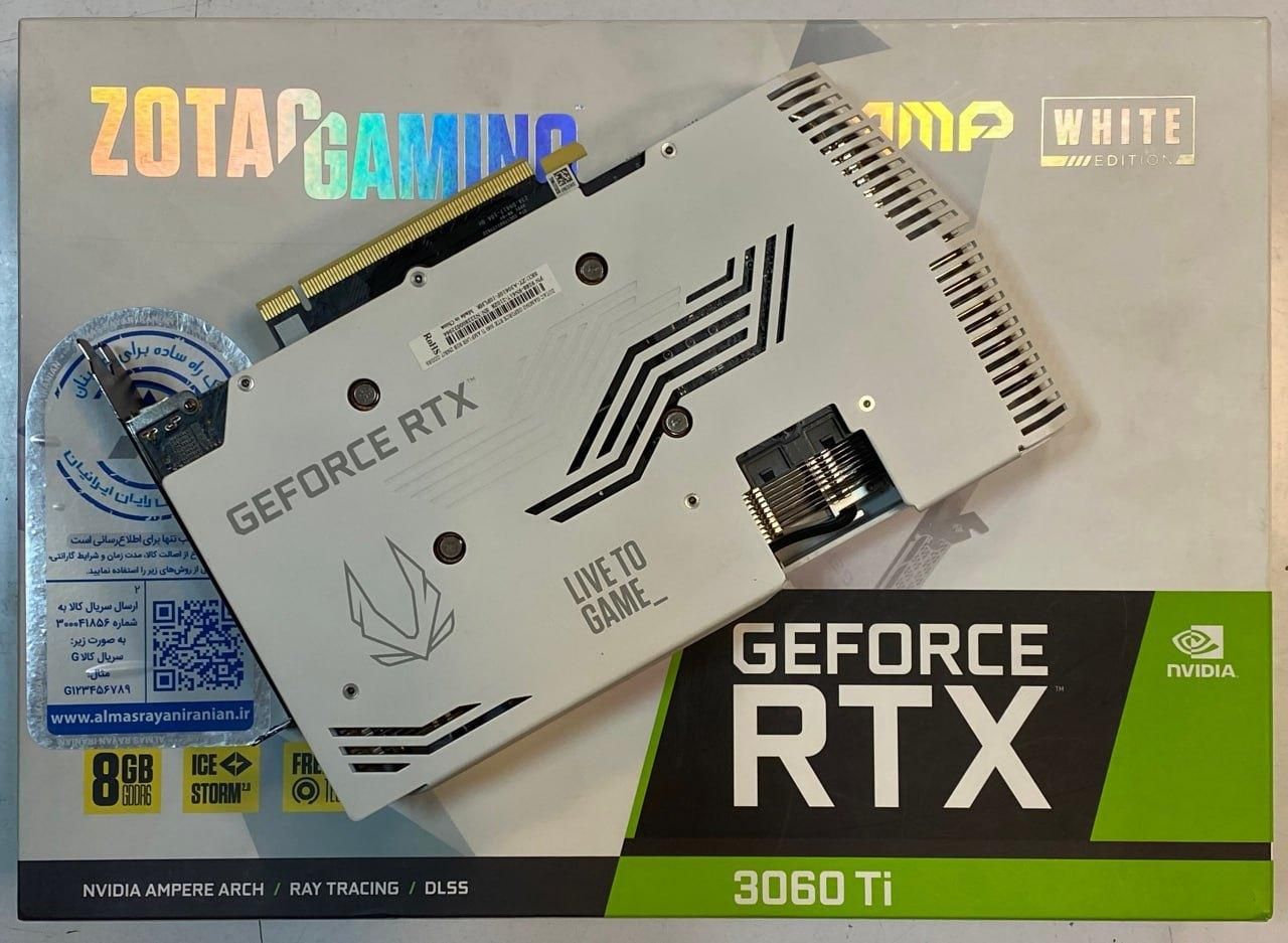 گرافیک RTX 3060 Ti 8GB GDDR6|قطعات و لوازم جانبی رایانه|بجنورد, |دیوار