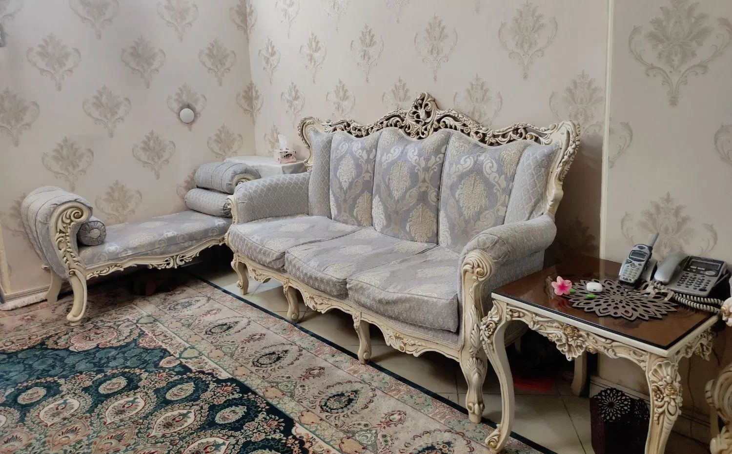 ست مبل هفت نفر دسته دوم|مبلمان خانگی و میز عسلی|تهران, امام خمینی|دیوار