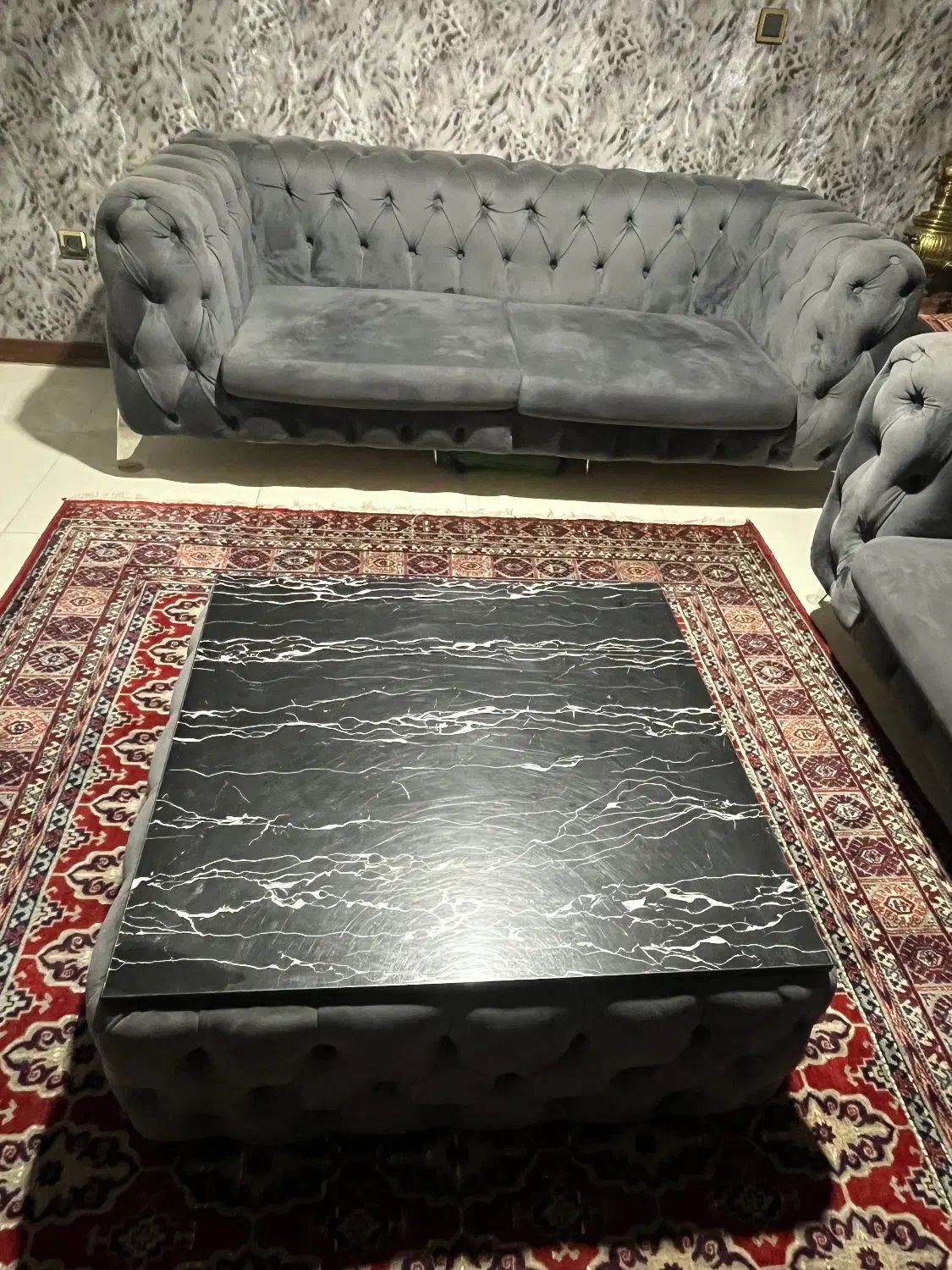 مبل چستر میز وسط و میز ناهاخوری|مبلمان خانگی و میز عسلی|کرج, منطقه ویژه اقتصادی پیام|دیوار