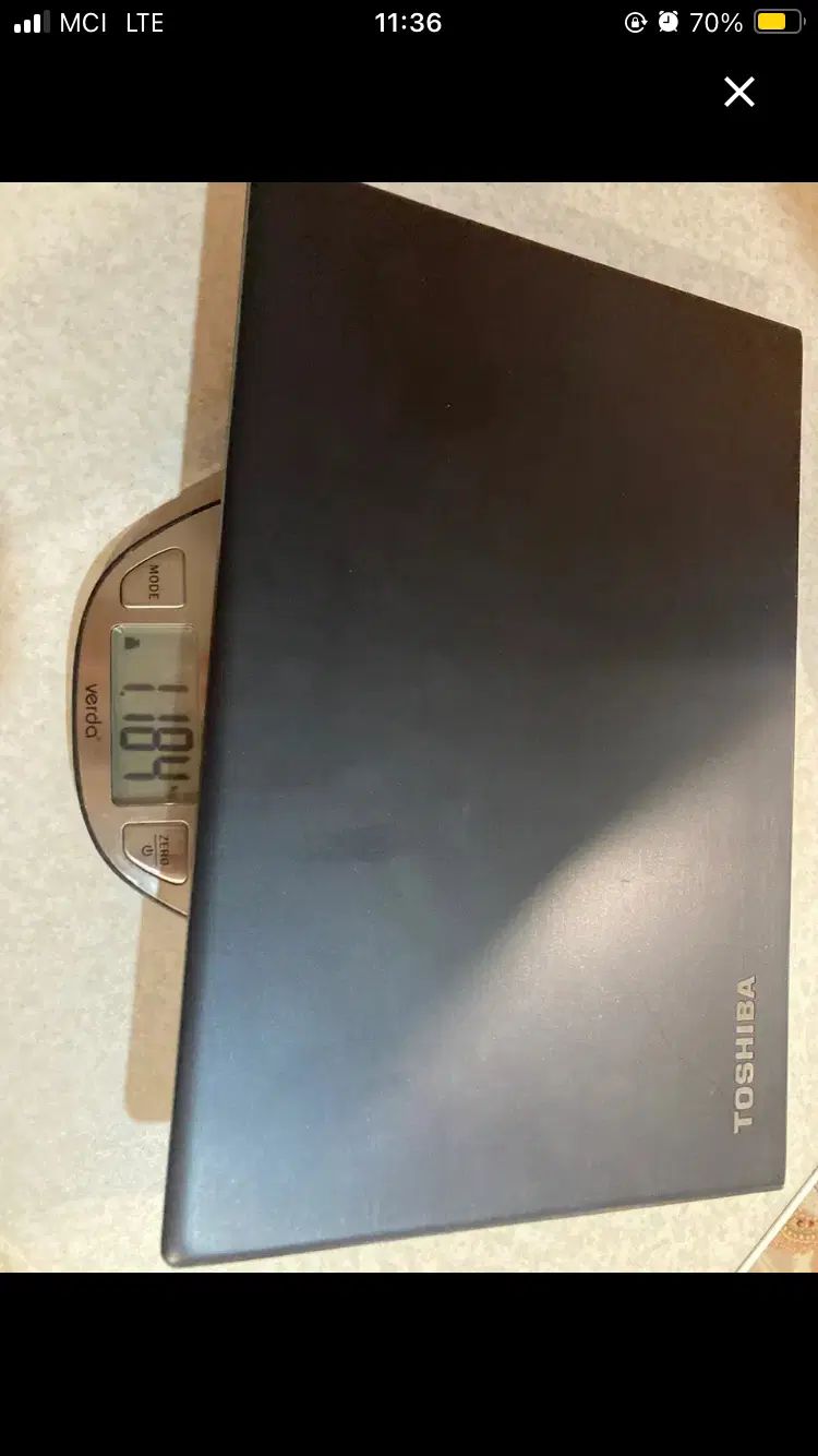 Toshiba slim|رایانه همراه|کرج, فاز ۳ گوهردشت|دیوار