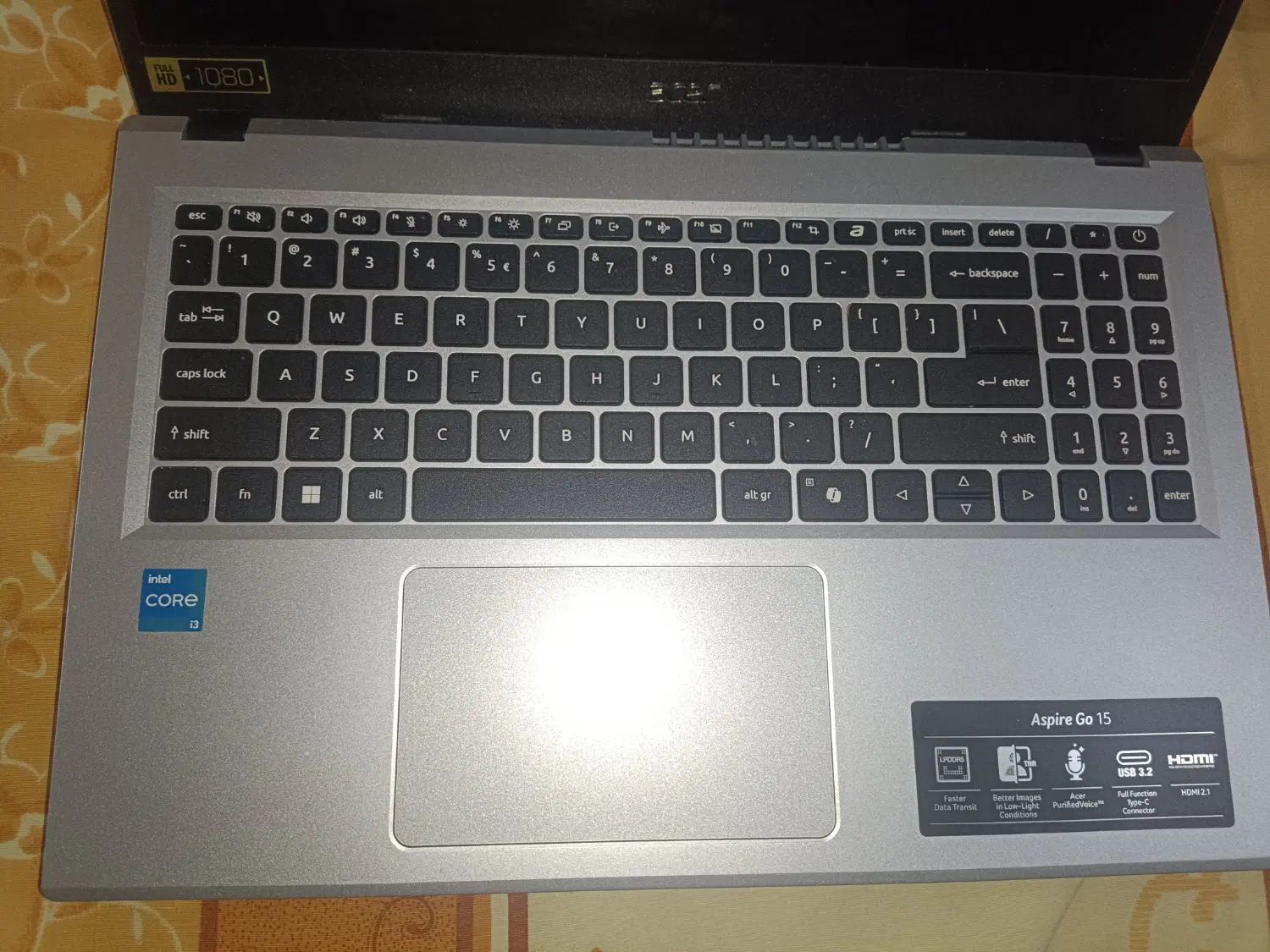 فروش فوری لپتاپ acer aspire g15|رایانه همراه|مشهد, توس (بلوار توس)|دیوار
