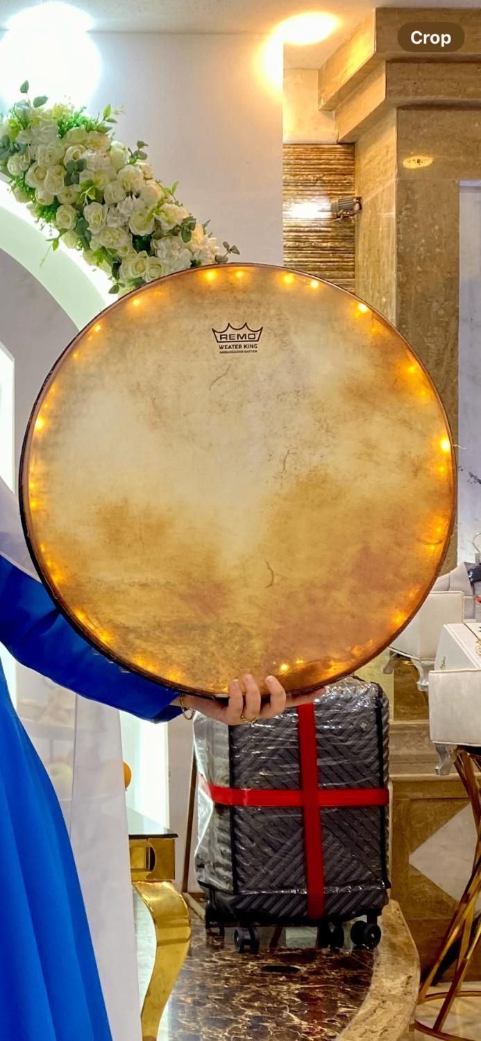 دف و گروه دفنوازی|سازهای سنتی|رشت, پل تالشان|دیوار