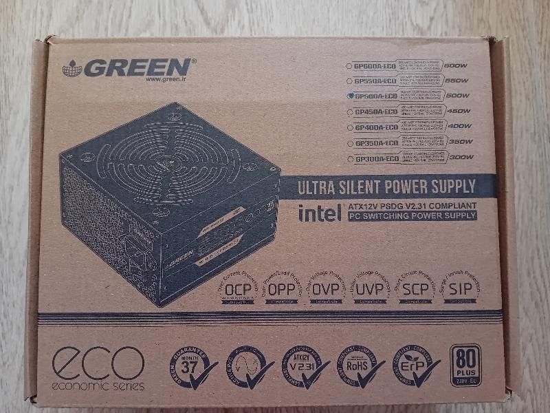 پاور گرین مدل  GP500A-ECO گارانتی دار|قطعات و لوازم جانبی رایانه|اسلام‌شهر, مطهری|دیوار