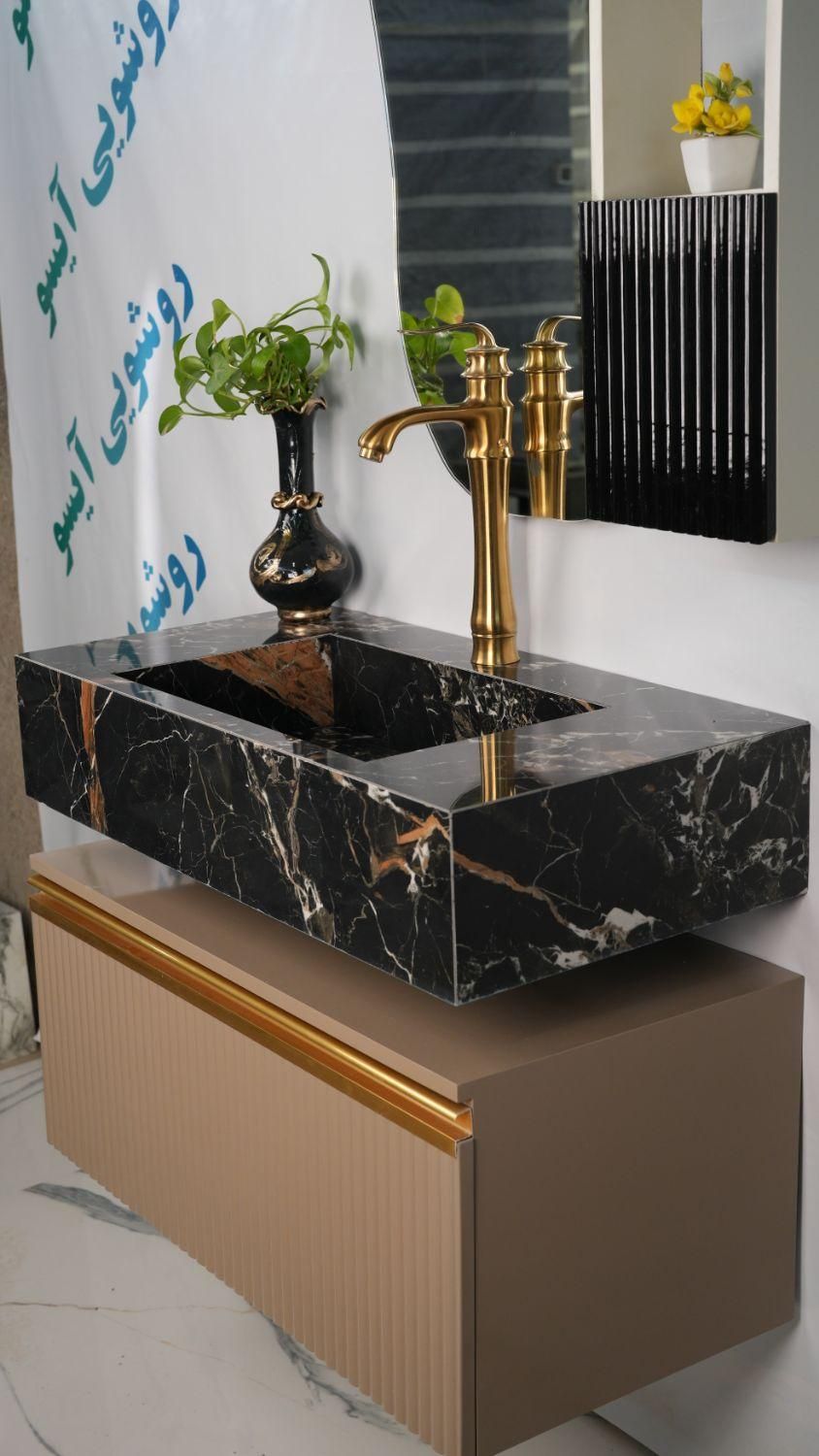 روشویی سرامیکی طرح آیسا کد152|لوازم سرویس بهداشتی|ماهدشت, |دیوار