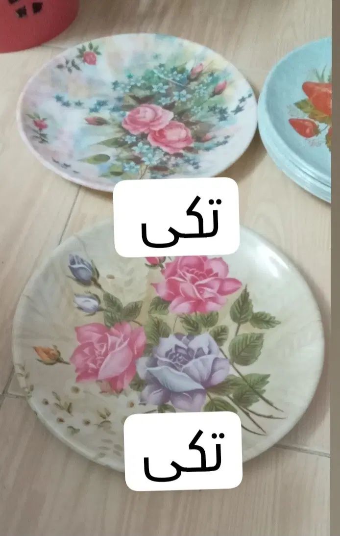 یک دست ملامین برنج خوری قدیمی نو|ظروف سرو و پذیرایی|اصفهان, جلفا|دیوار
