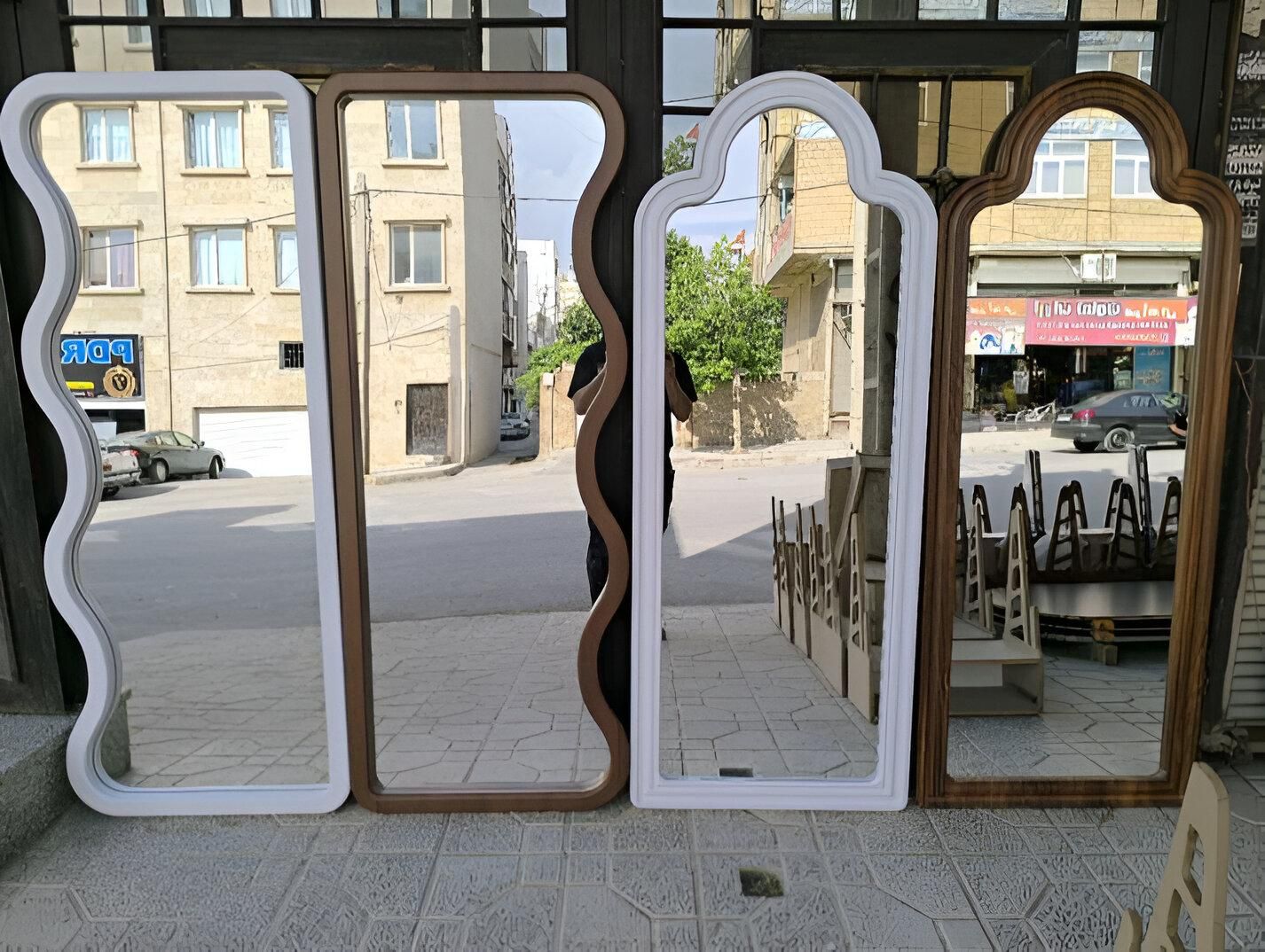 آینه قدی دفرمه طرح سه بعدی|آینه|اصفهان, پروین|دیوار
