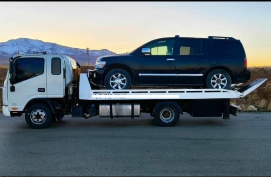 یدک کش جرثقیل امدادخودرو بر کفی بکسل باطری تعمیر|خدمات حمل و نقل|تهران, پونک|دیوار