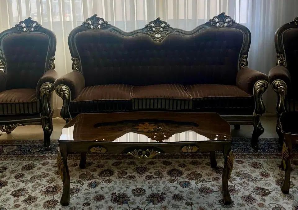مبلمان استیل در حد نو|مبلمان خانگی و میز عسلی|مشهد, شهرک لشکر (شهرک غرب)|دیوار