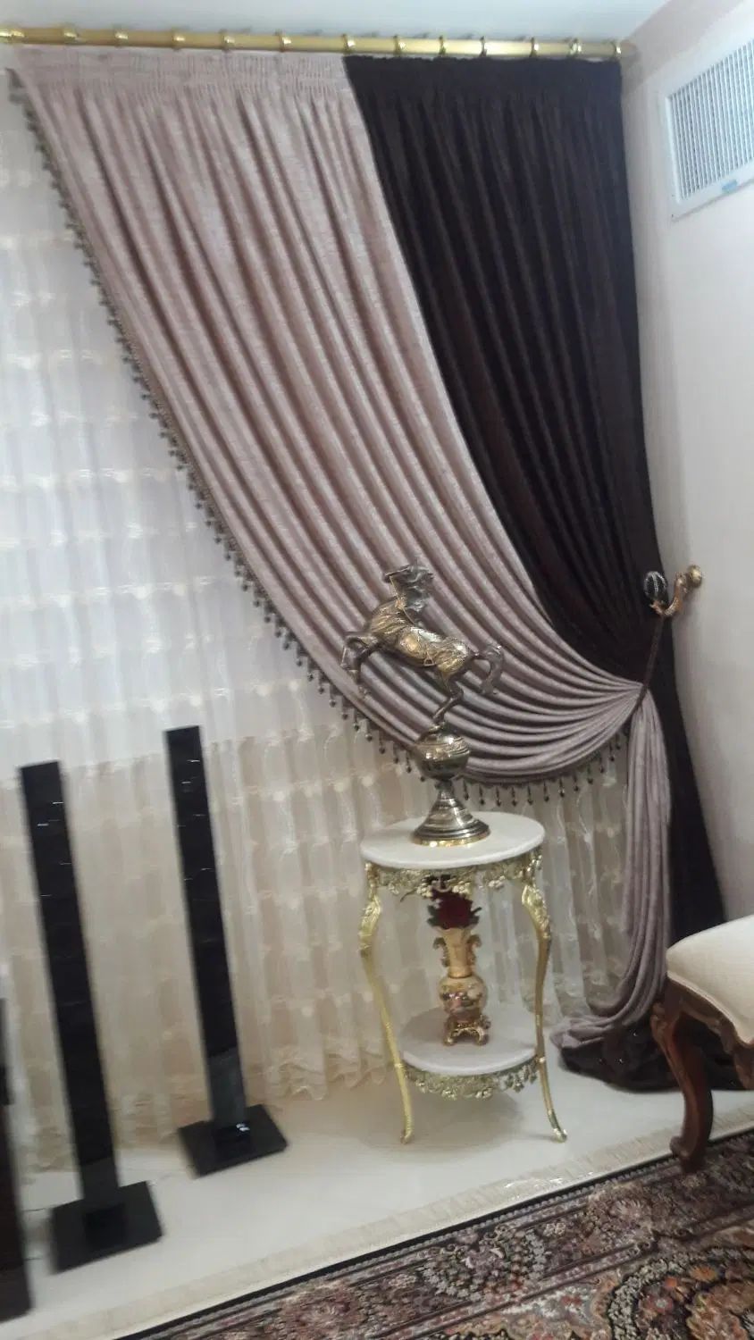 دستک پرده|پرده، رانر، رومیزی|مشهد, کوی المهدی|دیوار