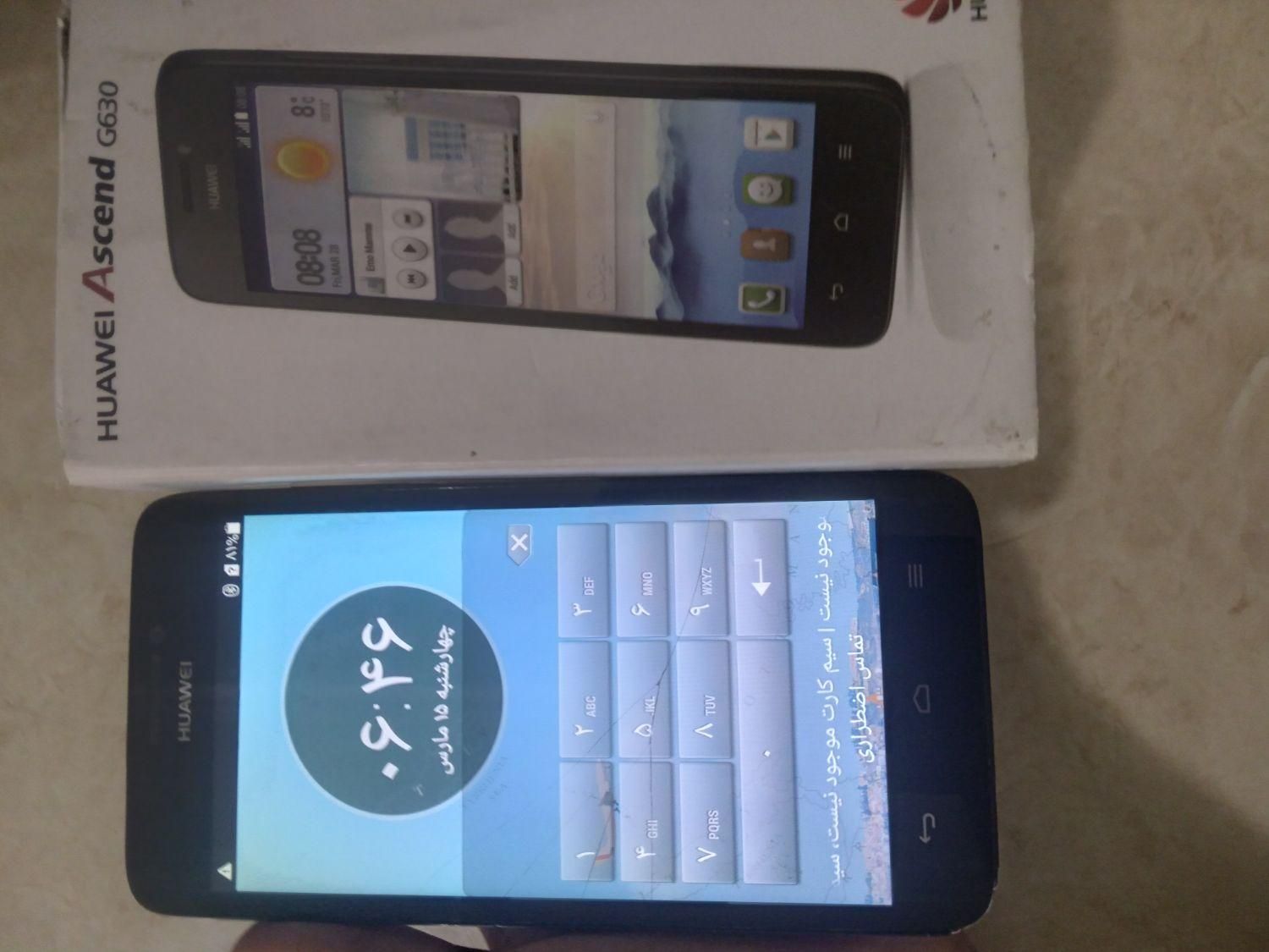 هواوی Ascend G630 با حافظهٔ ۴ گیگابایت|موبایل|تهران, کیانشهر|دیوار