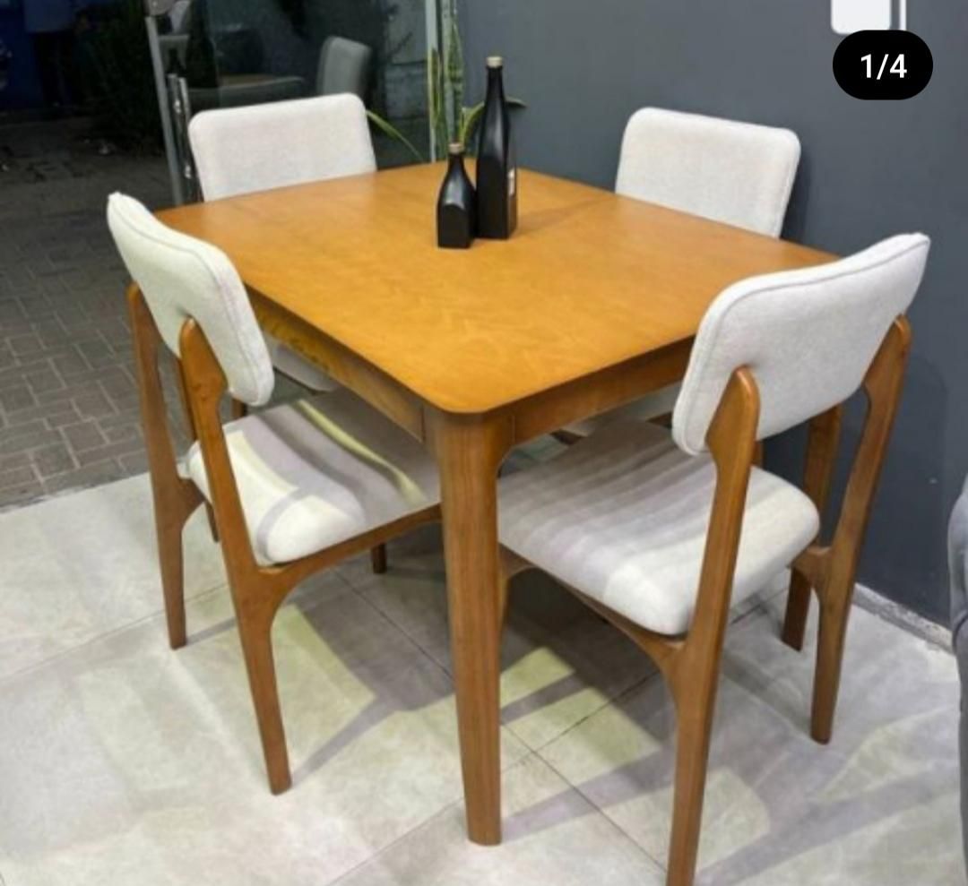 میز نهار خوری 4نفره|میز و صندلی غذاخوری|بجنورد, |دیوار