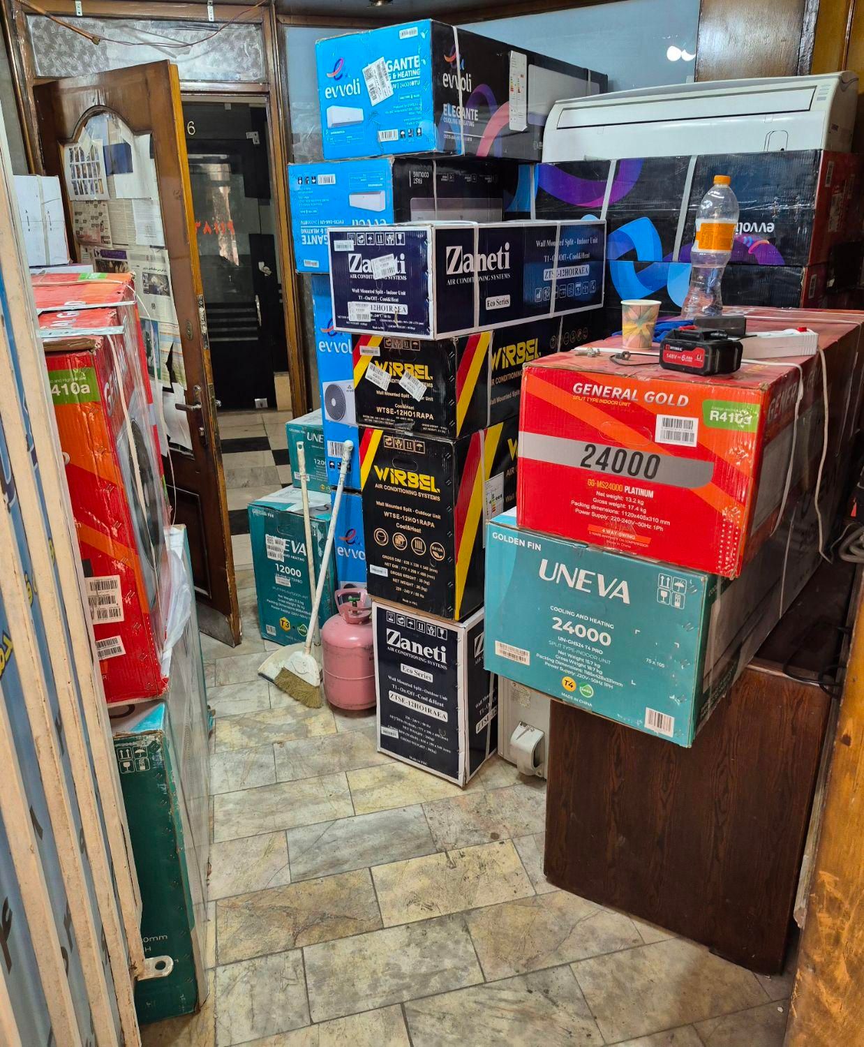 فروش ویژه کولر گازی(اسپیلت)ایولی اینورتر|کولر گازی و فن‌کوئل|تهران, ستارخان|دیوار