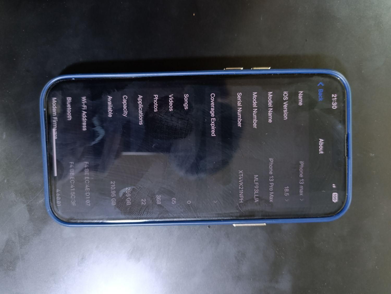 اپل iPhone 13 Pro Max با حافظهٔ ۲۵۶ گیگابایت|موبایل|تربت‌حیدریه, حسنی بالا|دیوار