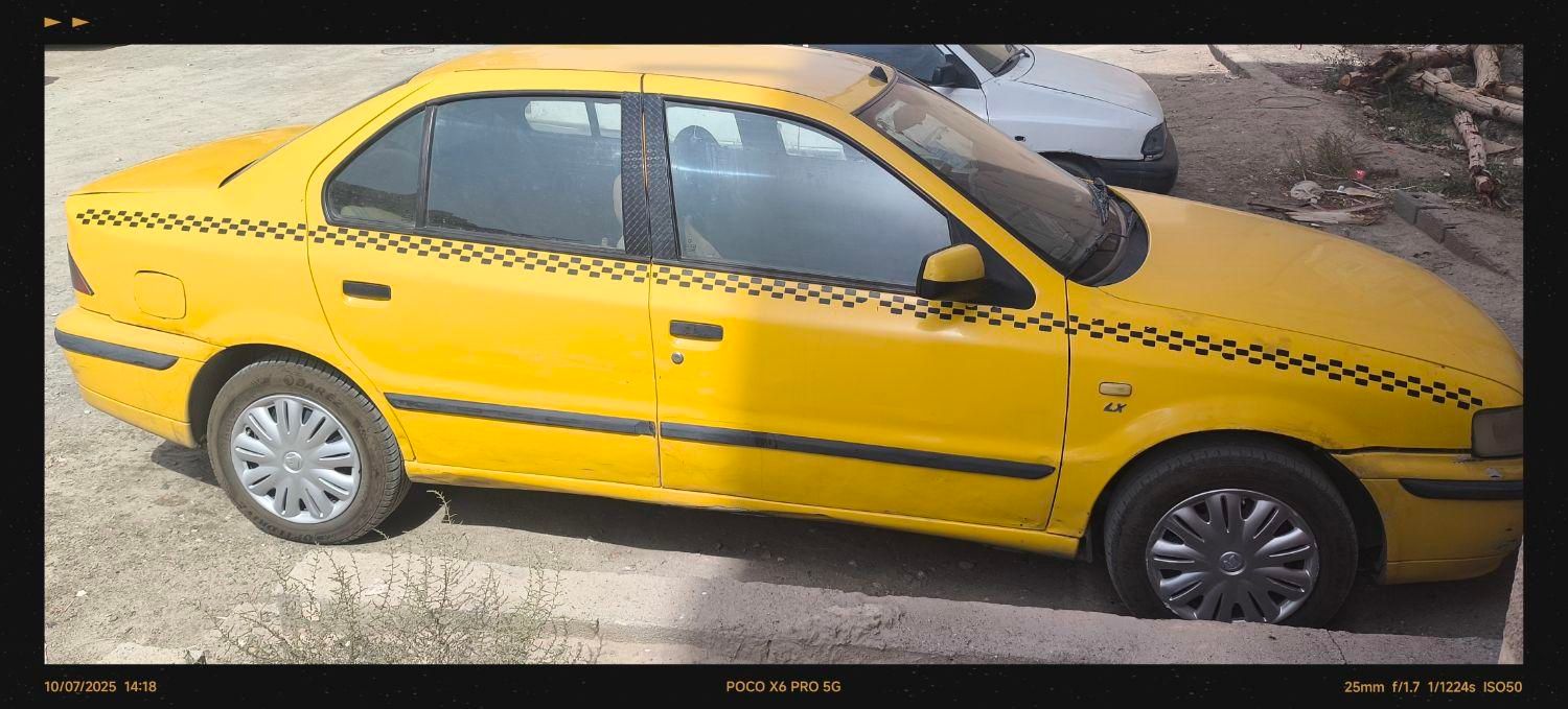 تاکسی سمند LX EF7 بنزینی، مدل ۱۳۹۳ درون شهری|خودرو سواری و وانت|زاهدان, |دیوار