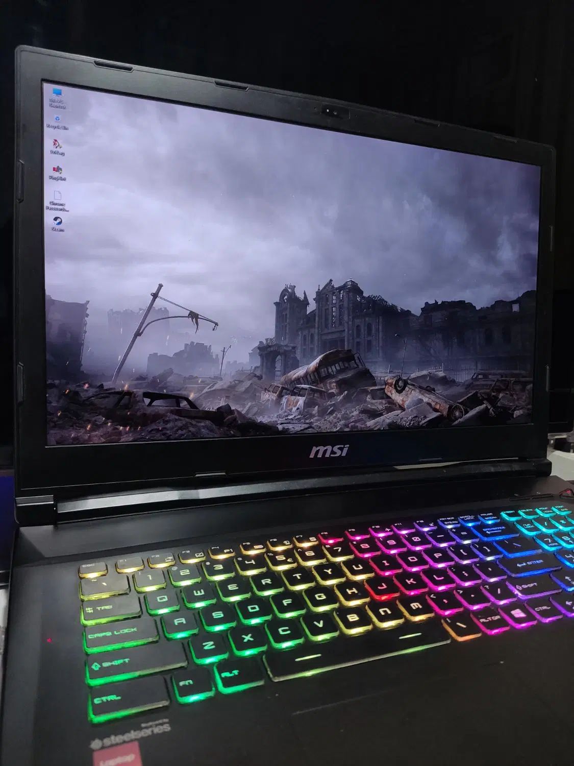 لپتاپ گیمینگ corei7 - 1660ti - 16 ram - 144hz msi|رایانه همراه|مشهد, هنرستان|دیوار