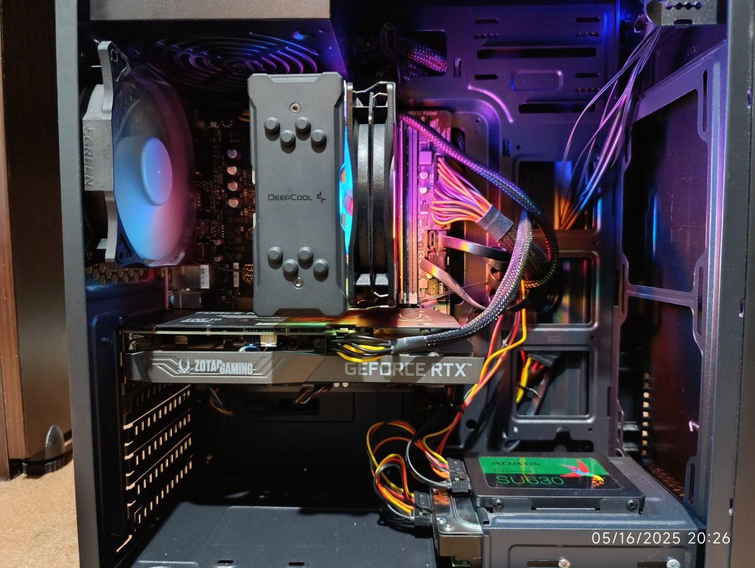 pc gaming کامپیوتر گیمینگ 3050ti|رایانه رومیزی|شیراز, رحمت‌آباد|دیوار