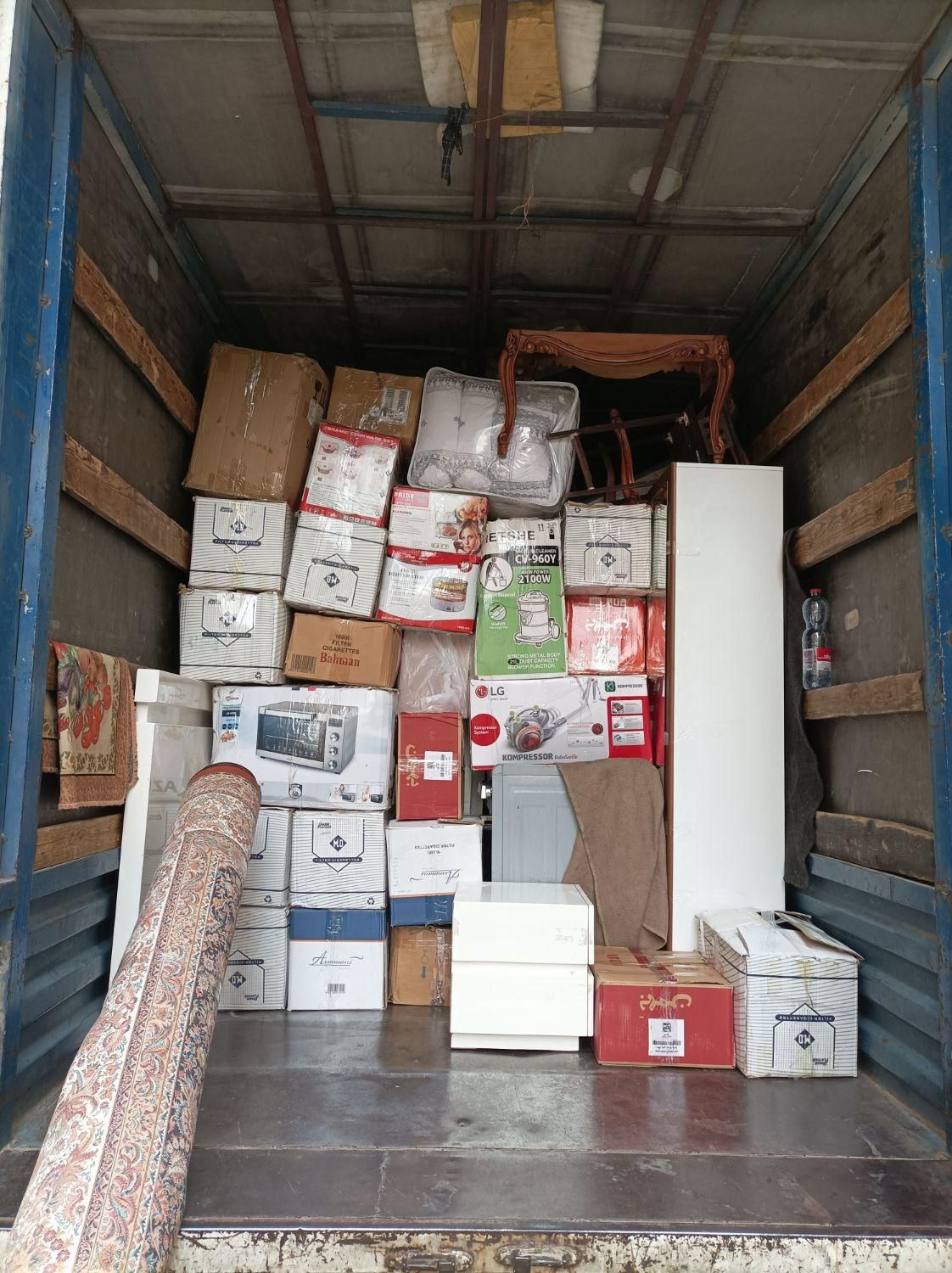 اوتوبار باربری اسباب کشی حمل بار جابجایی کاگر خالی|خدمات حمل و نقل|شیراز, شهرک والفجر|دیوار