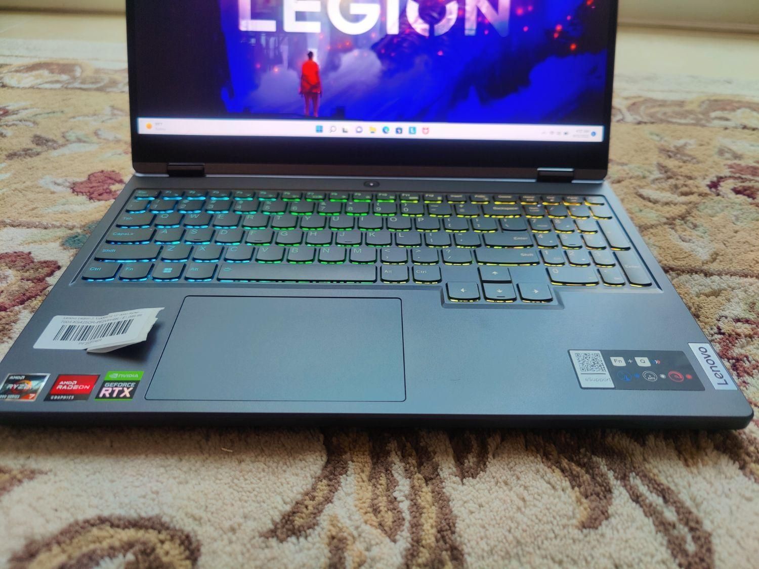 لپ تاپ Lenovo Legion 5 6800H RTX 3060|رایانه همراه|تهران, آجودانیه|دیوار