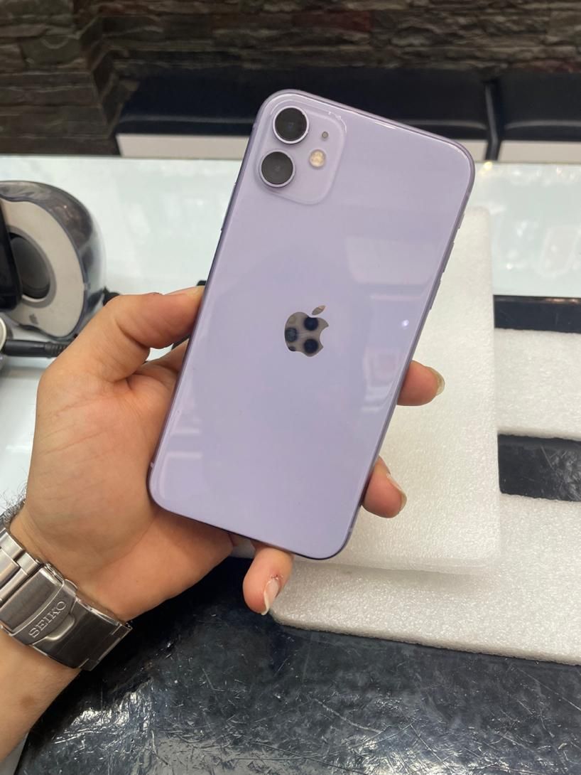 اپل iPhone 11 با حافظهٔ ۱۲۸ گیگابایت باتری ۹۱|موبایل|اصفهان, چرخاب|دیوار