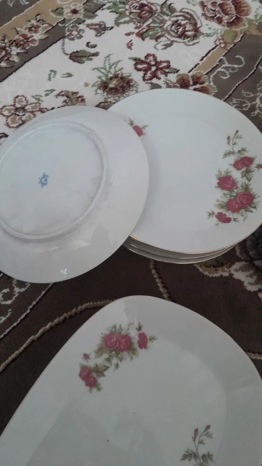 فورش کیک خوری و دیس قدیمی درسه سایز عتیقه|ظروف سرو و پذیرایی|تهران, کوثر|دیوار