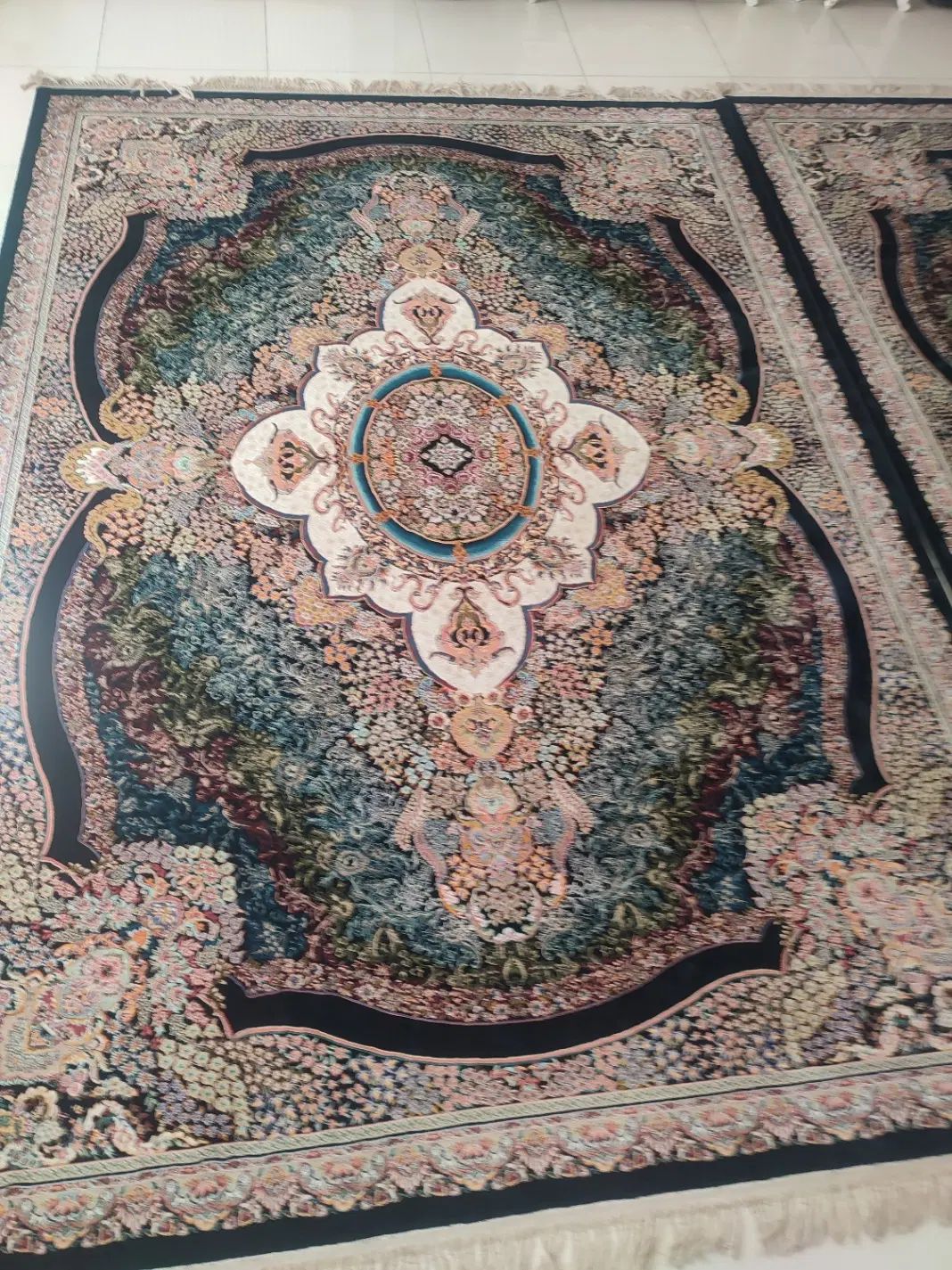 دو عدد فرش 9متری بدونه پارگی سوختگی|فرش|کرج, حصارک پایین|دیوار