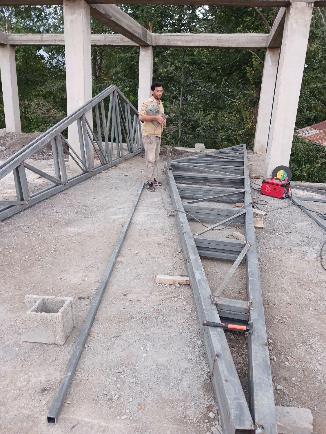 سربندی فلزی و چوب  نصب ورق حلب|خدمات پیشه و مهارت|صومعه‌سرا, |دیوار