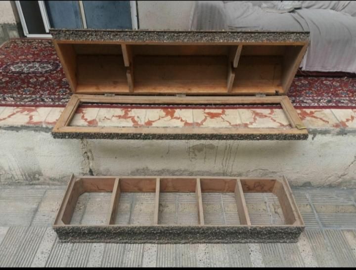 بدنه  اکواریوم چوبی. بدون شیشه|ماهی|گرگان, |دیوار