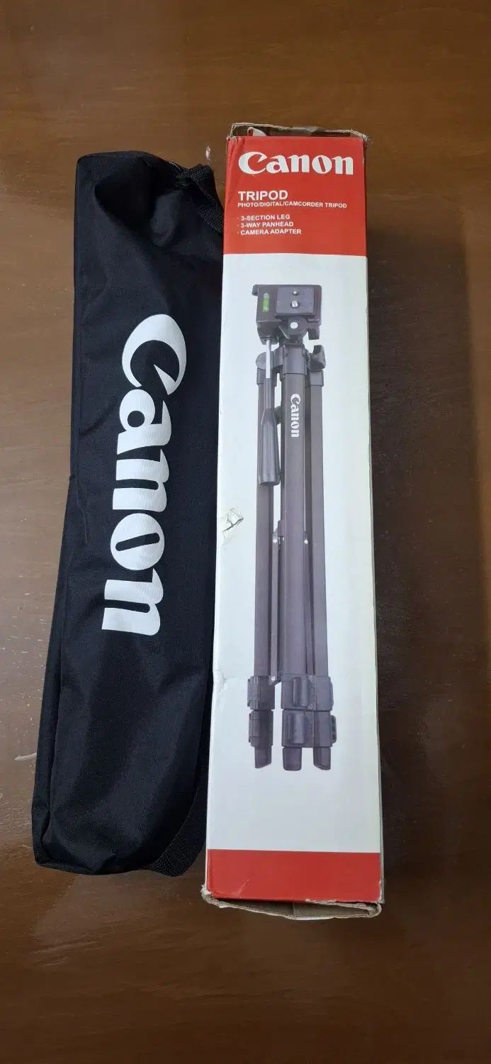 سه پایه دوربین Canon ترازدار نو آکبند|دوربین عکاسی و فیلم‌برداری|تهران, نارمک|دیوار