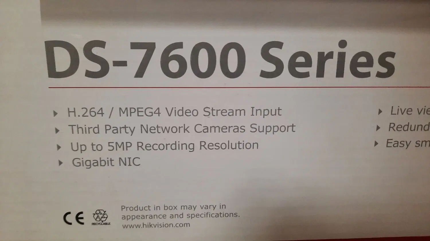 دستگاه NVR هایک ویژین مدل Ds-7600|دوربین مداربسته|تهران, کیانشهر|دیوار