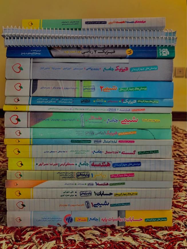 مجموعه کتاب کنکور ریاضی / خیلی سبز و نشر الگو|کتاب و مجله آموزشی|کاشان, فین بزرگ|دیوار