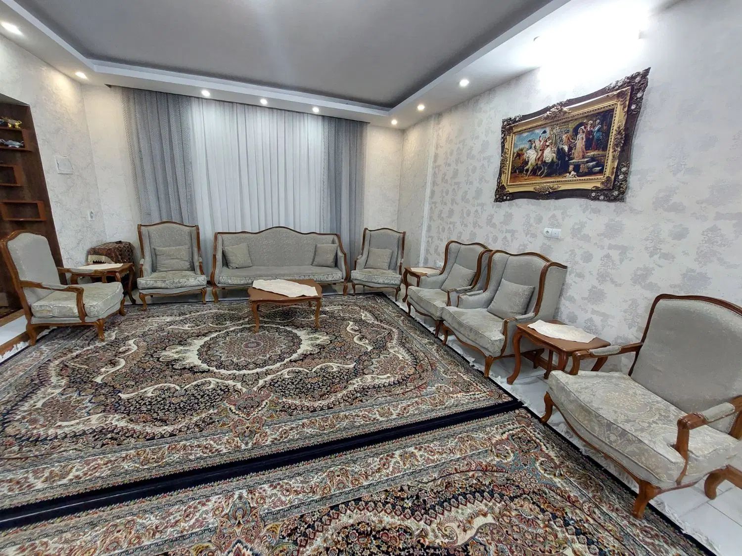 مبل فرانسوی ۹ نفره|مبلمان خانگی و میز عسلی|مشهد, کارمندان دوم|دیوار