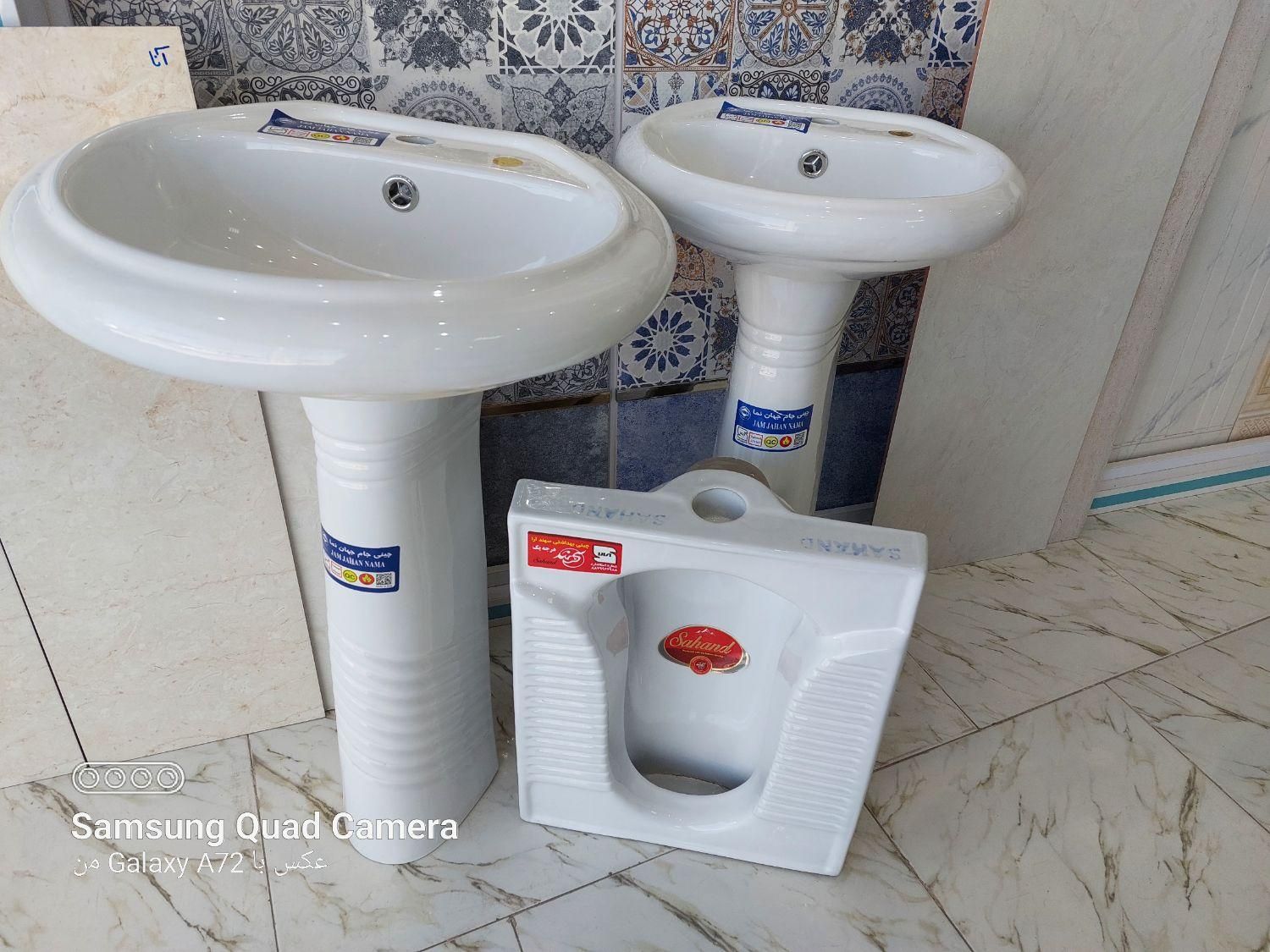روشویی دستشویی با پایه|لوازم سرویس بهداشتی|شیراز, مسلم|دیوار