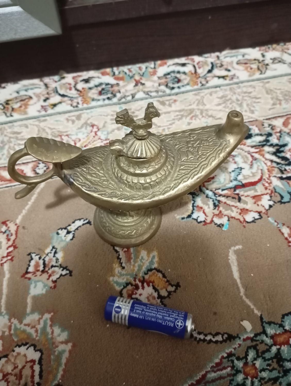 چراغ جادویی روغندان هاون وسر تاس|کلکسیون اشیاء عتیقه|تهران, وحیدیه|دیوار