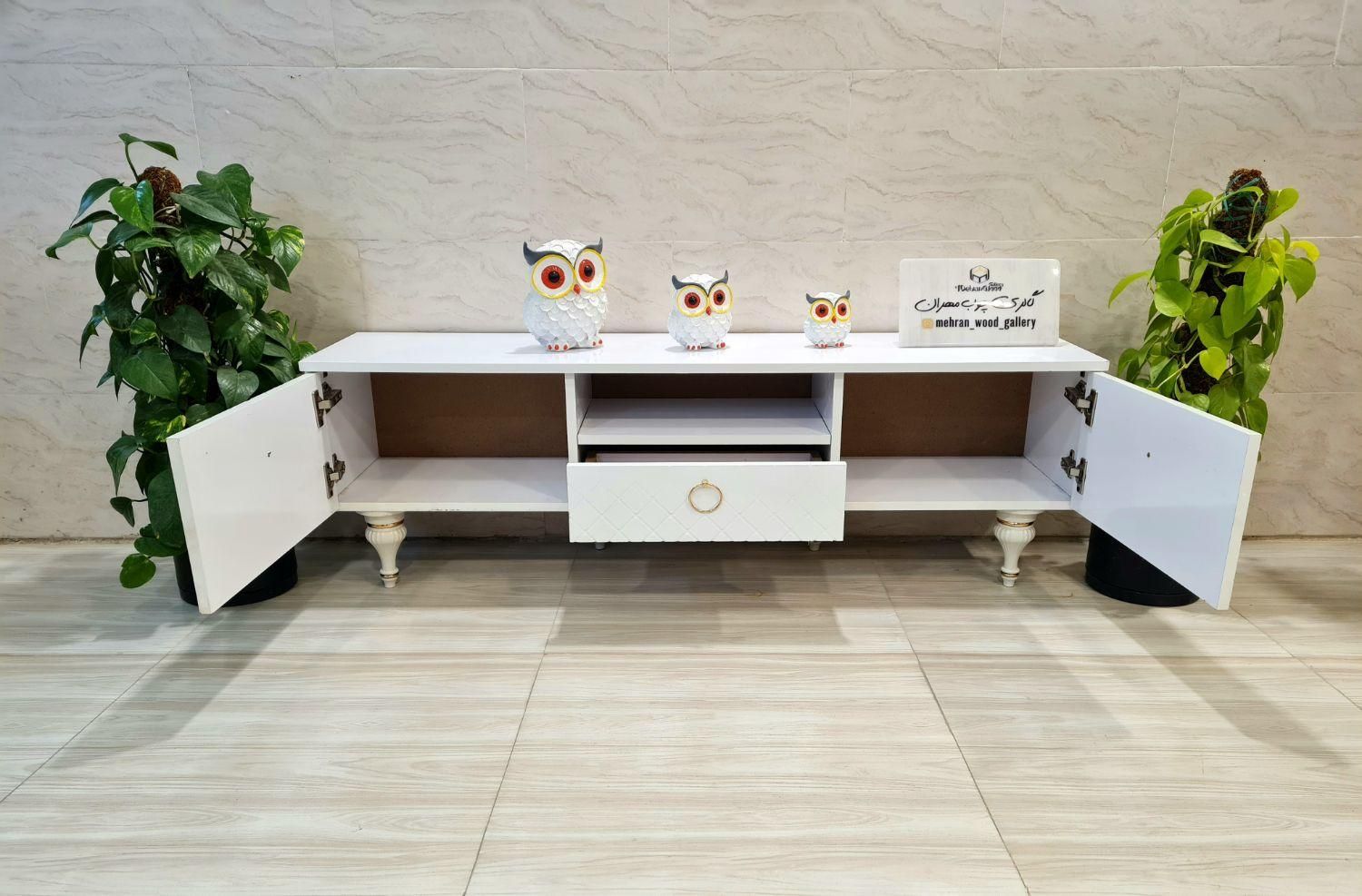 میز تلویزیون مدل رومی میز TV (قهوه ای اختلاف قیمت)|میز تلویزیون|مشهد, خواجه ربیع|دیوار