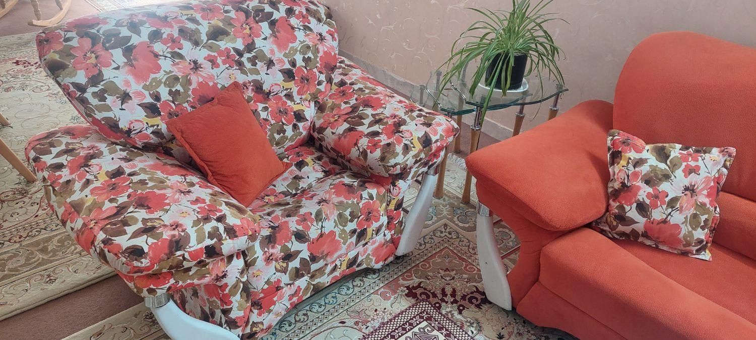 مبلمان راحتی مبل پارچه ای|مبلمان خانگی و میز عسلی|قم, چهار مردان|دیوار