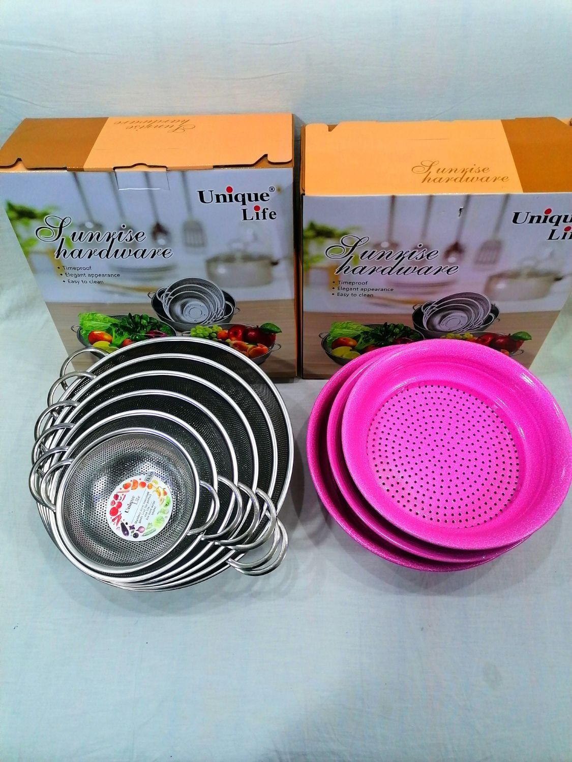 آبکش استیل یونیک|ظروف پختوپز|اهواز, زیتون کارگری|دیوار