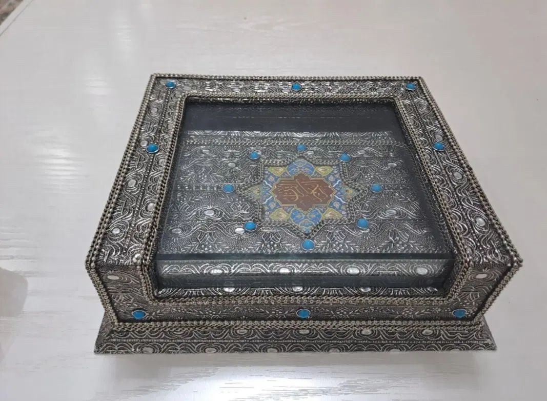 قرآن به همراه جا قرانی و حافظ(سبک جلد سنتی)|کتاب و مجله مذهبی|همدان, |دیوار