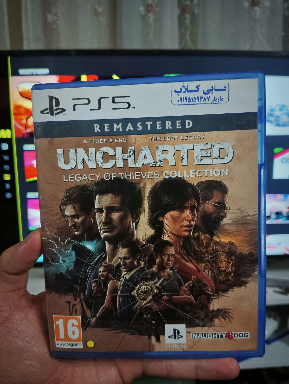 بازی  the last 2 & uncharted remaster PS5|کنسول، بازی ویدئویی و آنلاین|تهران, دولت‌آباد|دیوار