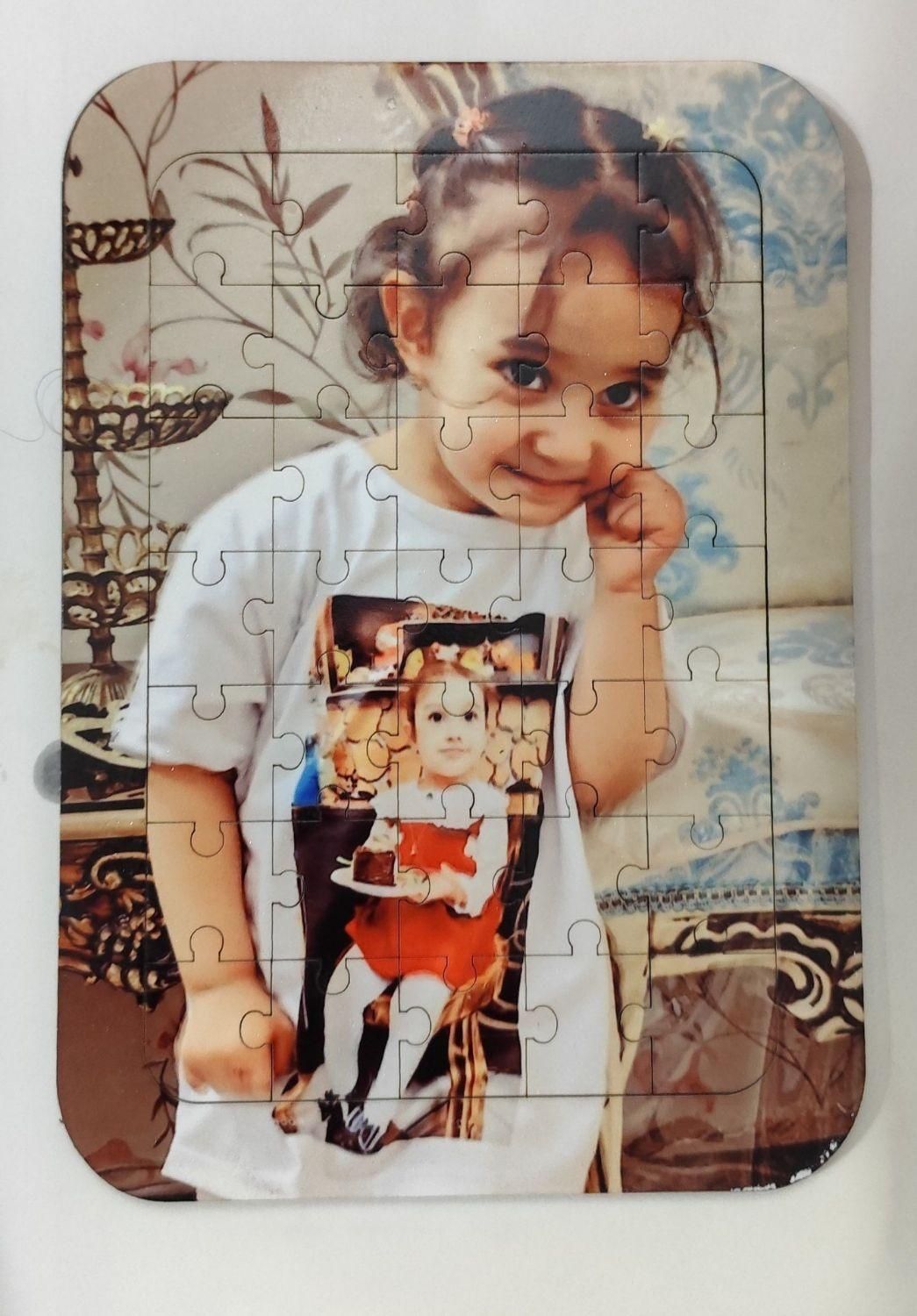 پازل چوبی جورچین با عکس و طرح دلخواه شما|اسباب‌‌بازی|ری, ظهیرآباد|دیوار