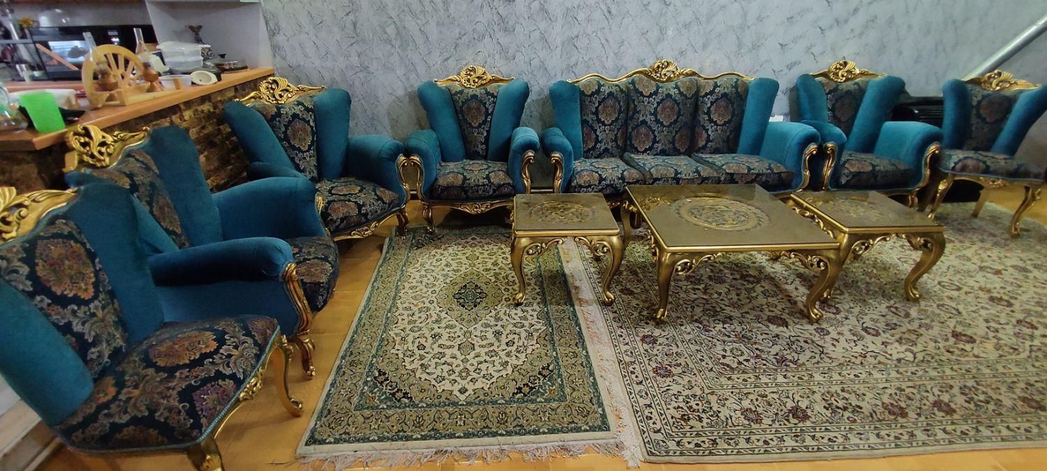 مبل کاملا سالم و بدون هیچ ایراد|مبلمان خانگی و میز عسلی|کرج, عظیمیه|دیوار