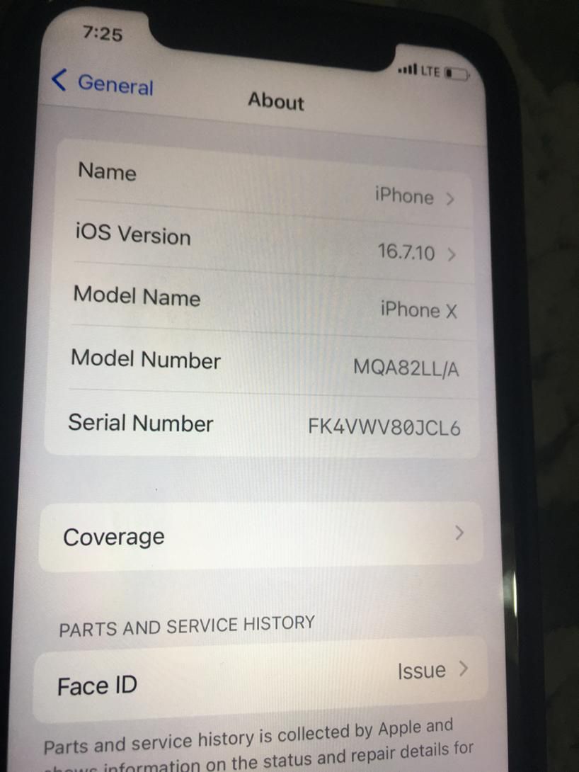 اپل iPhone X با حافظهٔ ۲۵۶ گیگابایت|موبایل|مشهد, آزادشهر|دیوار